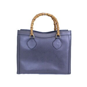 Gucci Bamboo handbag silver Bag gray Tote leather